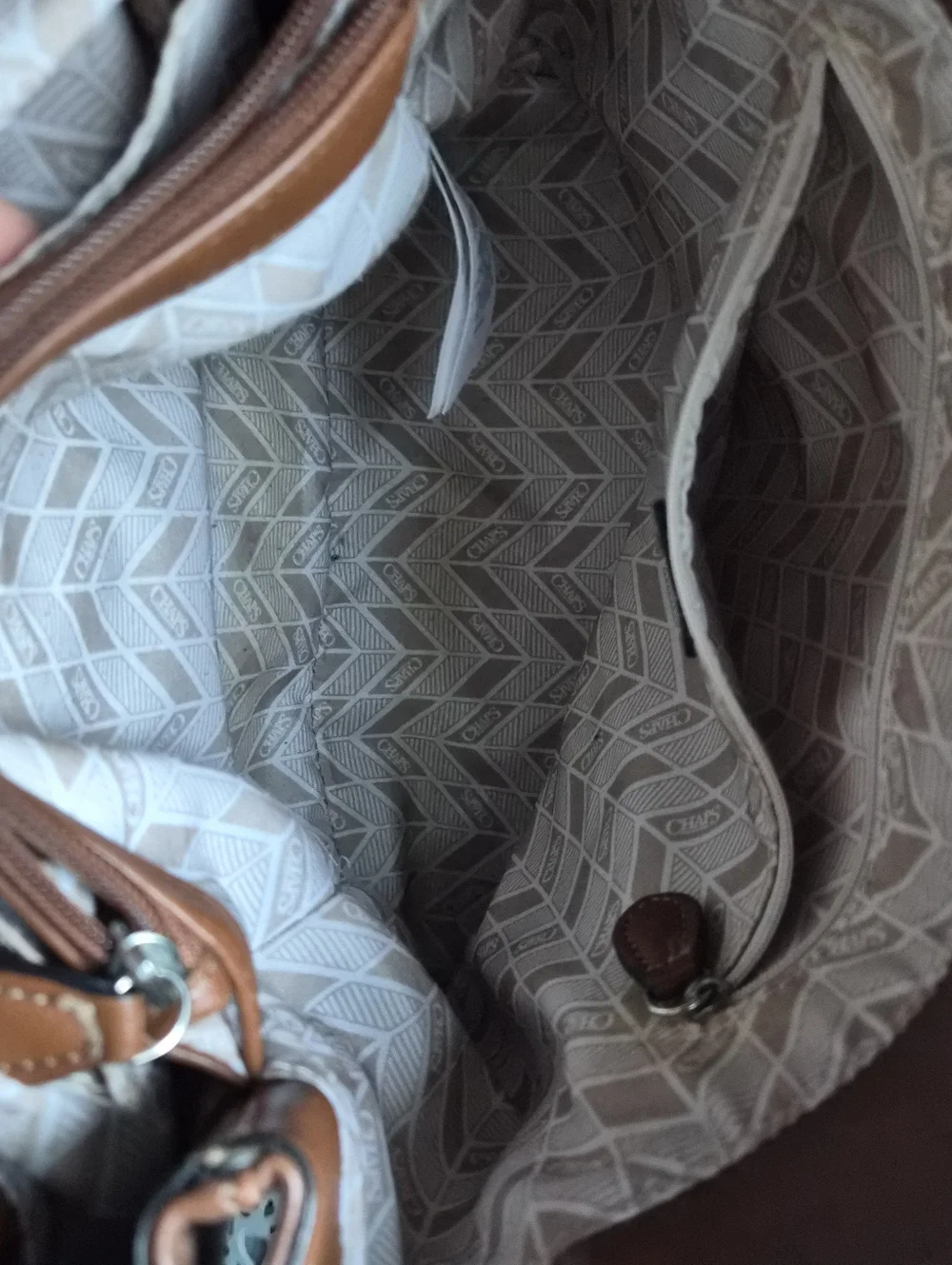 Chaps shoulder bag